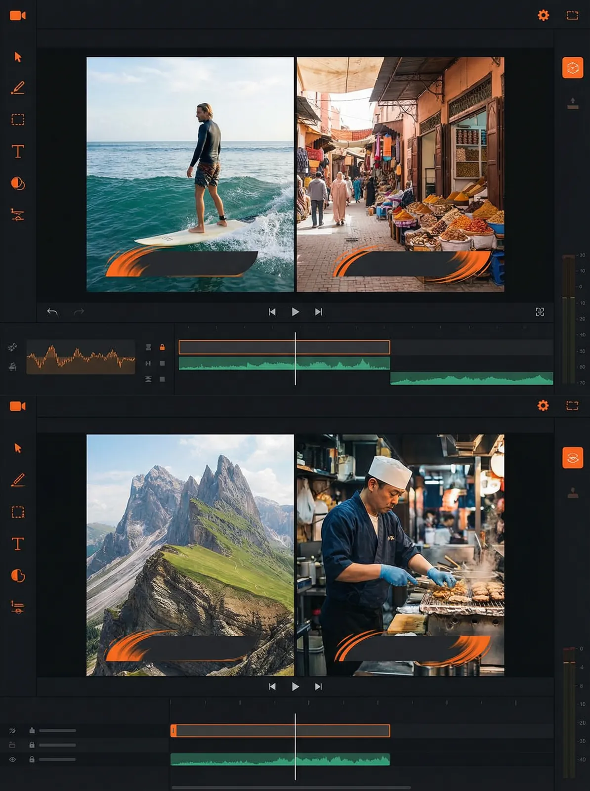 亚盈体育app Vlog开场模板设计